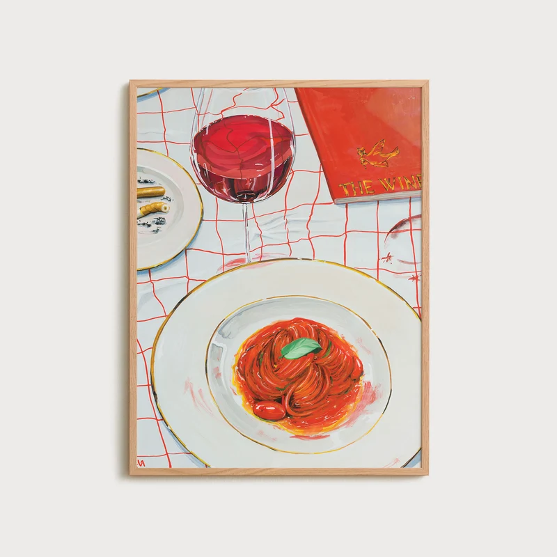 Dining in red