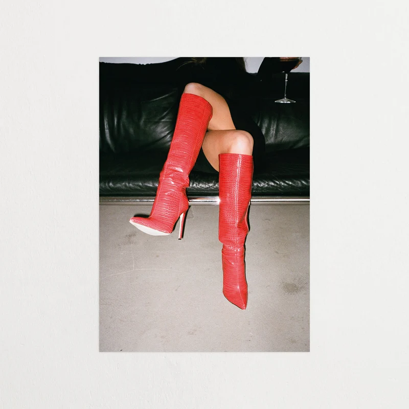 Put your heels on
