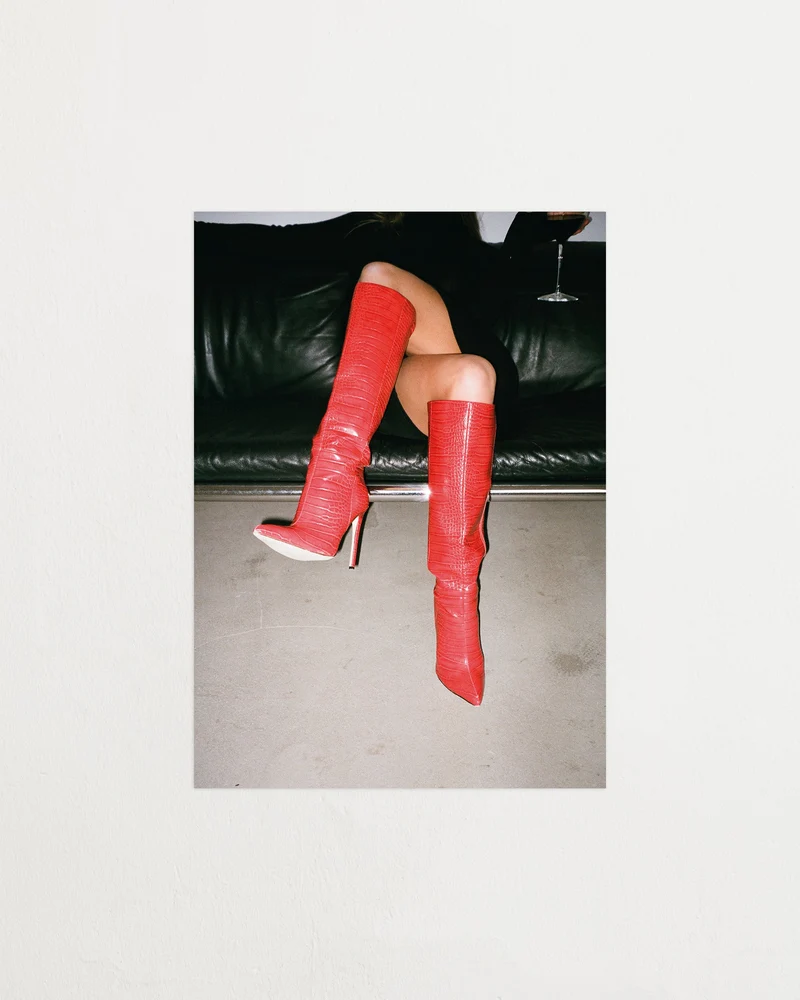 Put your heels on