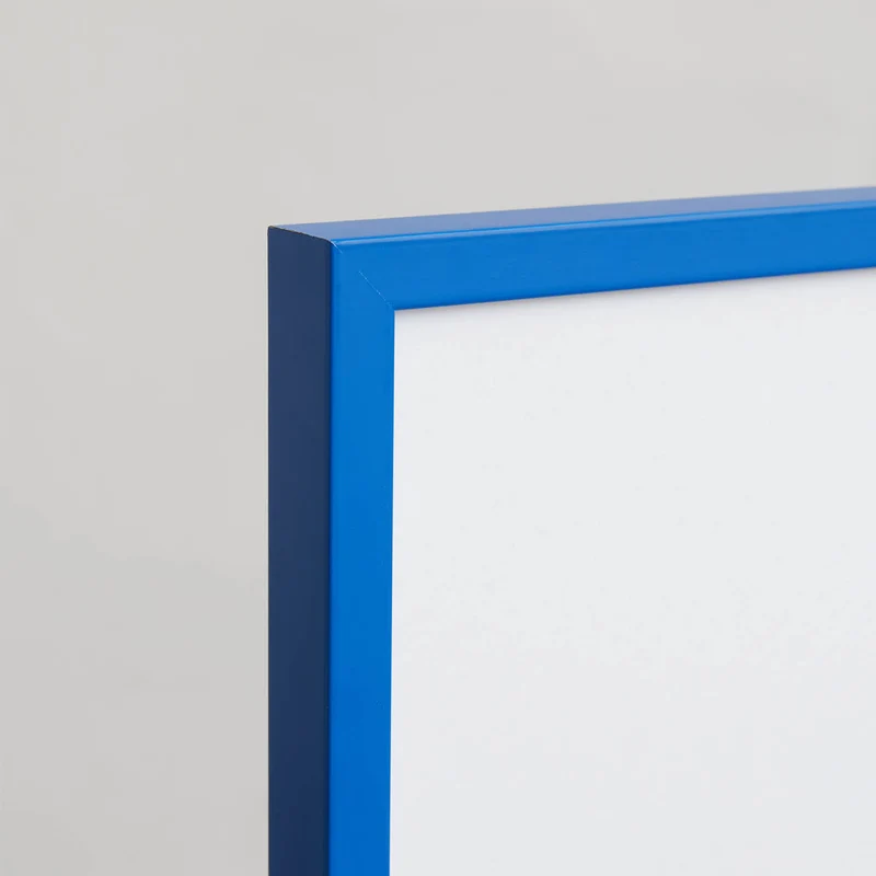 Blue wooden frame