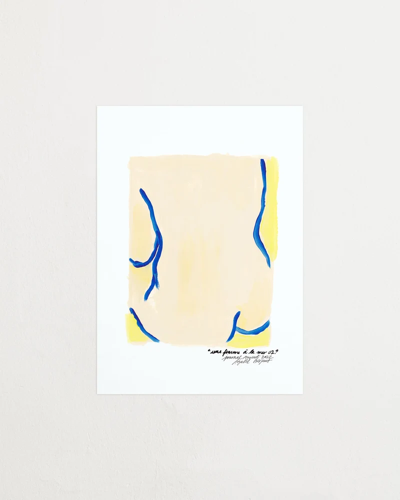 Une femme à la mer 02