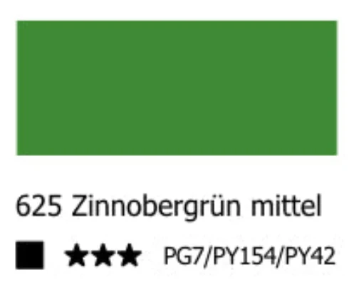 REMBRANDT Ölfarbe - 625 Zinnobergrün Mittel 40ml