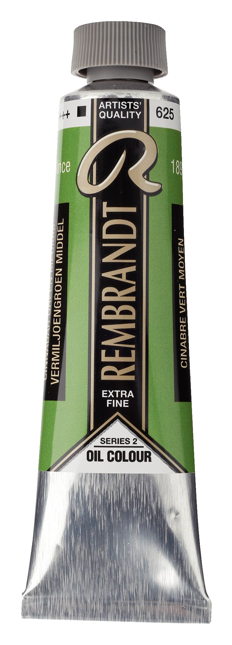 REMBRANDT Ölfarbe - 625 Zinnobergrün Mittel 40ml