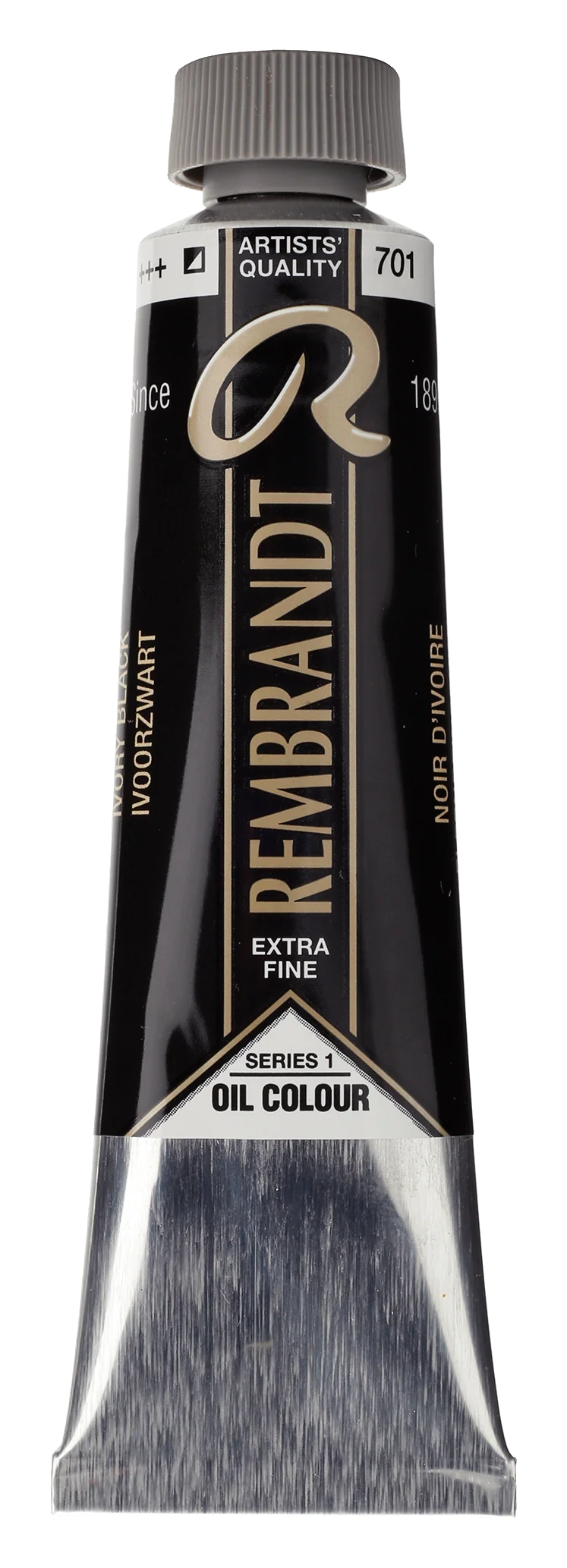 REMBRANDT Ölfarbe - 701 Elfenbeinschwarz 40 & 150ml