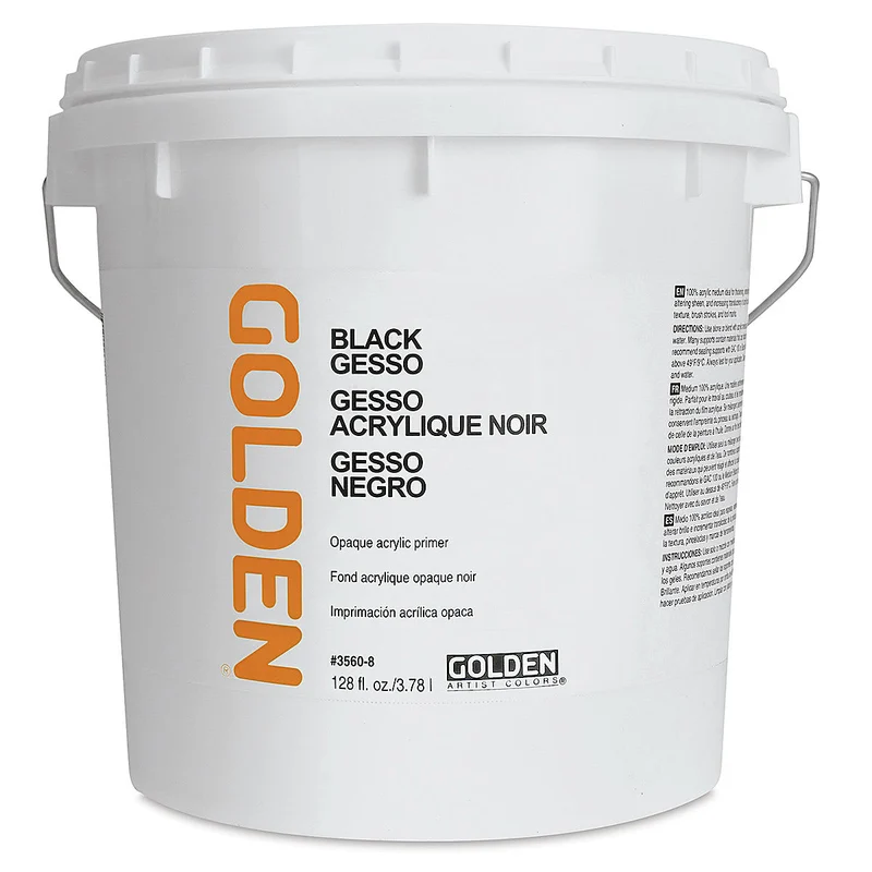 Gesso acrilico nero GOLDEN Black Gesso