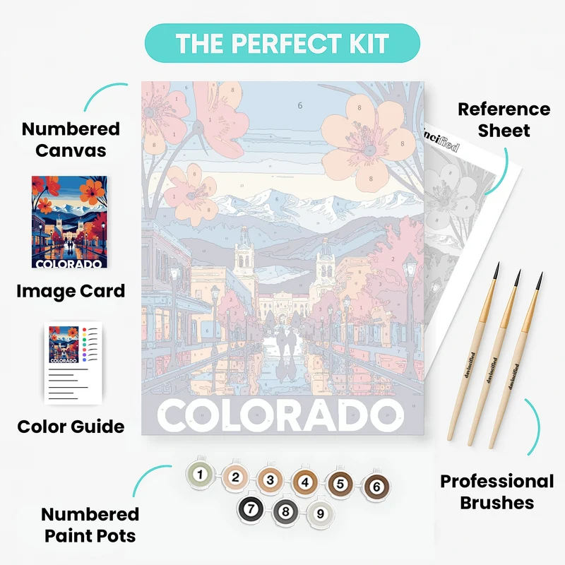 Colorado - Paint by Numbers Kit