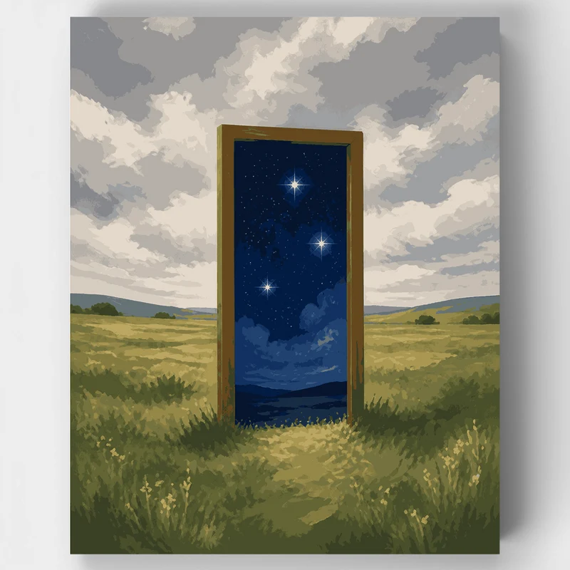 Starlit Threshold - Paint by Numbers Kit