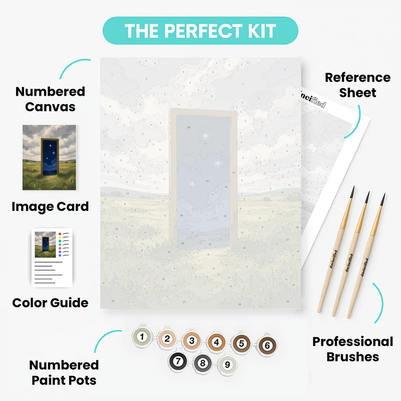 Starlit Threshold - Paint by Numbers Kit