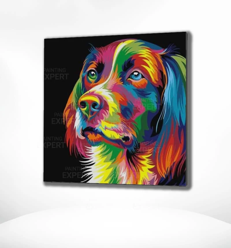 Diamond Painting Bunter Labrador