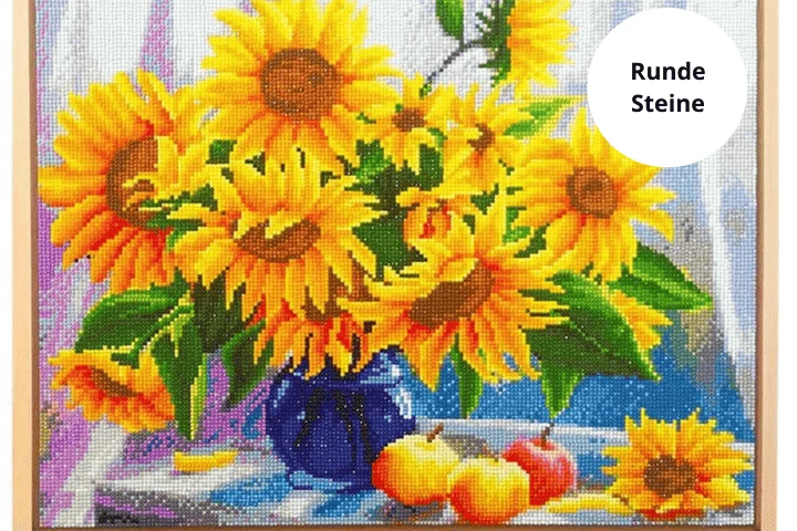 Diamond Painting Weihnachten, Frau und Hund