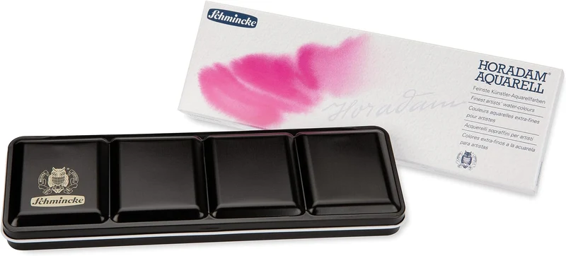 Schmincke | Horadam Aquarell Metallkasten 12 x 1/1 Näpchen