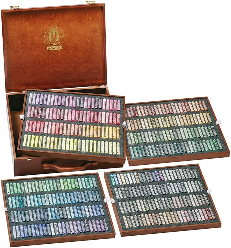 Schmincke | PASTELL Holzkasten Premium 400 Stifte
