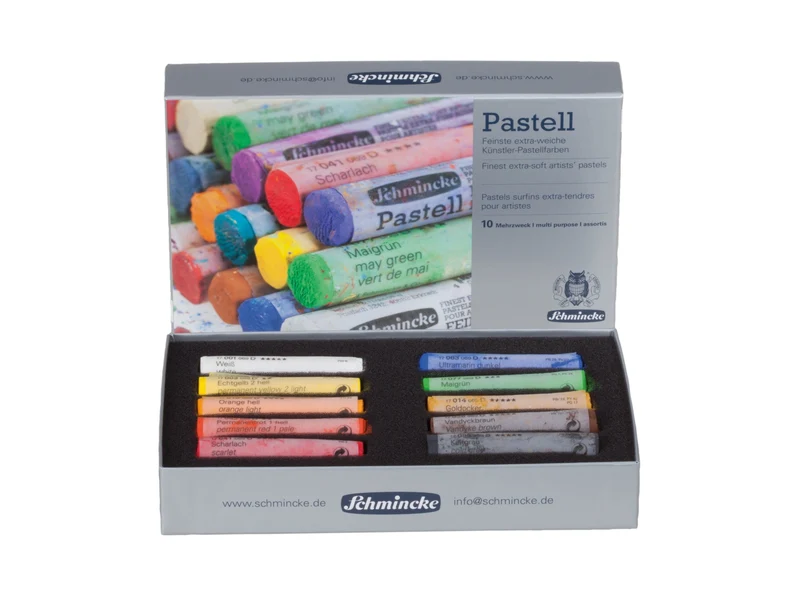 Schmincke | PASTELL Kartonset 10 Stifte