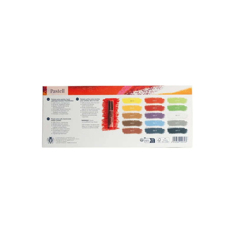 Schmincke | PASTELL Kartonset 15 Stifte