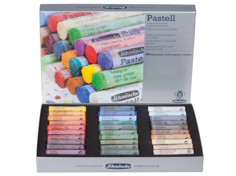 Schmincke | PASTELL Kartonset 30 Stifte