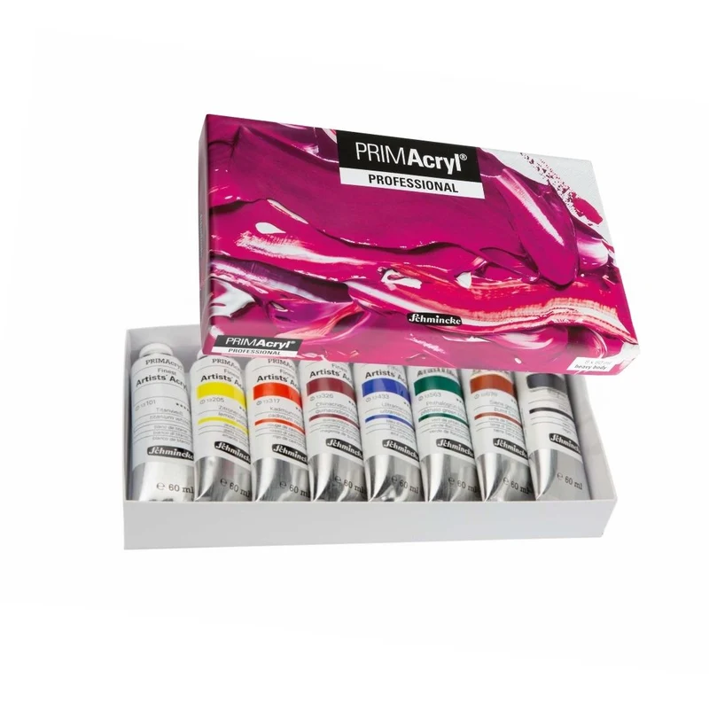 Schmincke | PRIMAcryl Kartonset mit 8 × 60ml Tuben