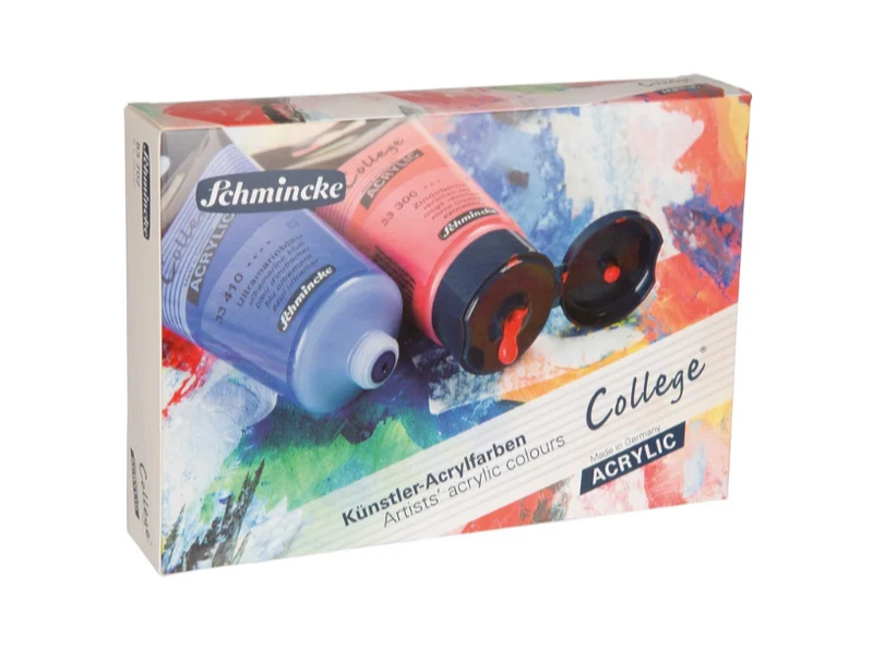 Schmincke | College Kartonset mit 5 x 75ml Tuben