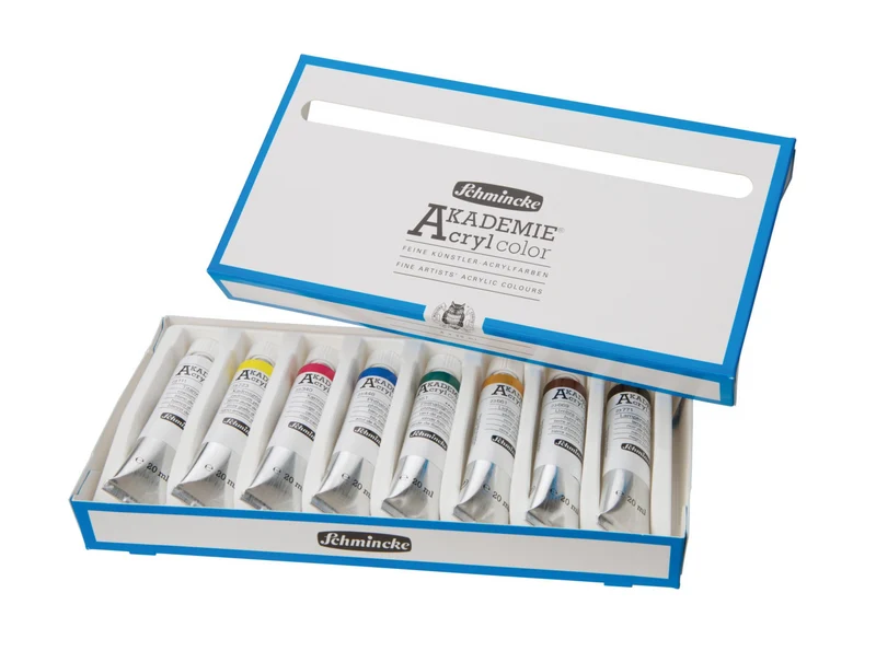 Schmincke | AKADEMIE Acrylset mit 8 x 60ml Tuben
