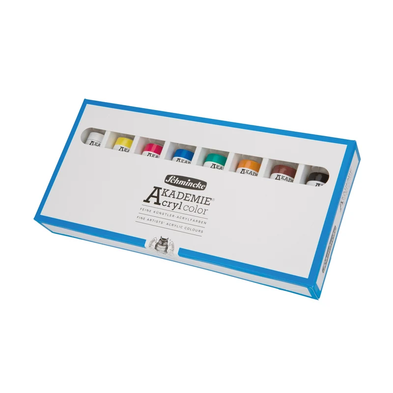 Schmincke | AKADEMIE Acrylset mit 8 x 60ml Tuben