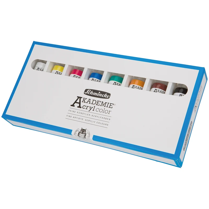 Schmincke | AKADEMIE Acrylset mit 8 x 20ml Tuben