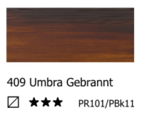 AMSTERDAM Acryl Standard - Umbra Gebrannt 409 (120ml)