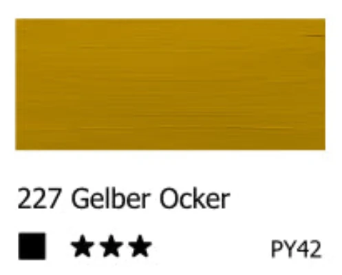 AMSTERDAM Acryl Standard - Gelber Ocker 227 (120ml)
