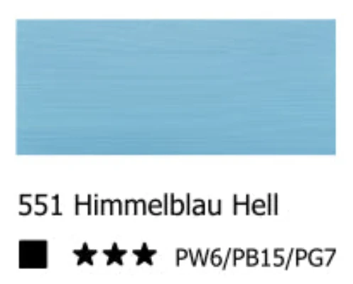 AMSTERDAM Acryl Standard - Himmelblau Hell 551 (120ml)