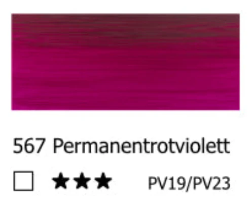AMSTERDAM Acryl Standard - Permanentrotviolett 567 (120ml)