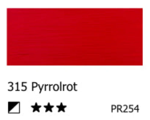 AMSTERDAM Acryl Standard - Pyrrolrot 315 (120ml)