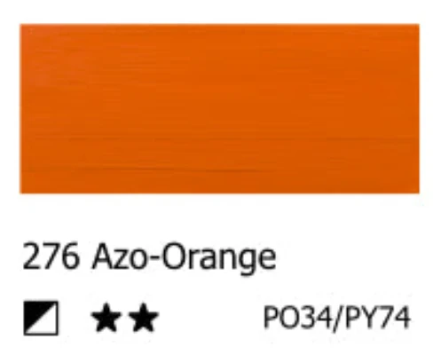 AMSTERDAM Acryl Standard - Azo-Orange 276 (120ml)