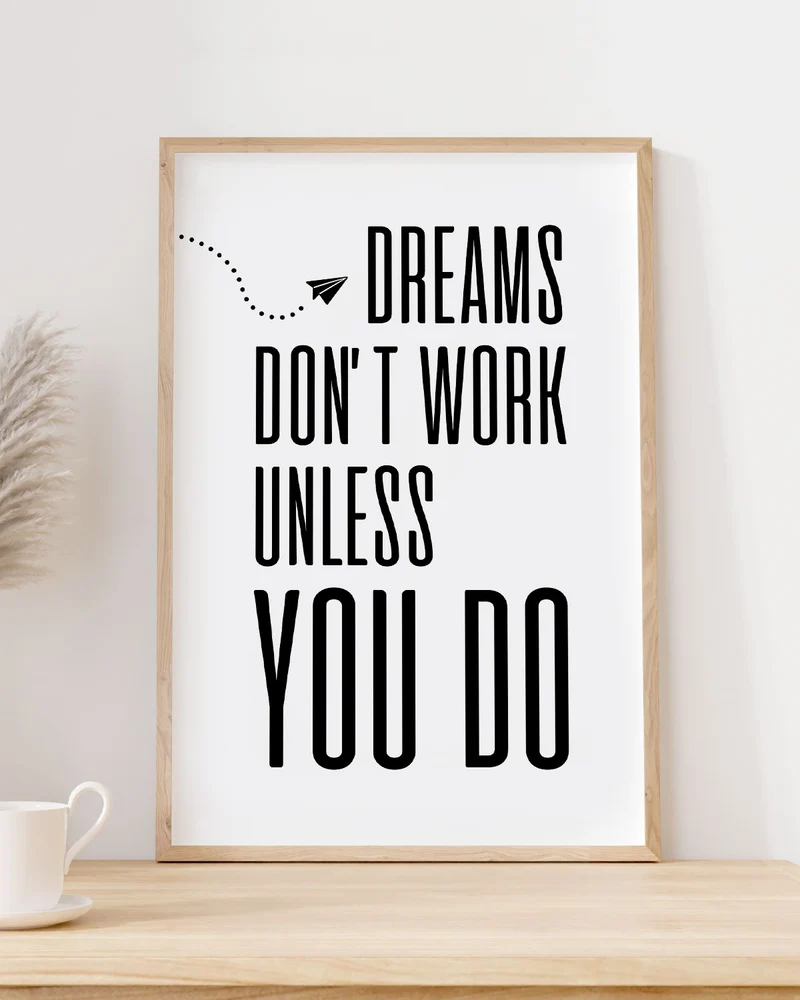 Dreams don't work - Poster