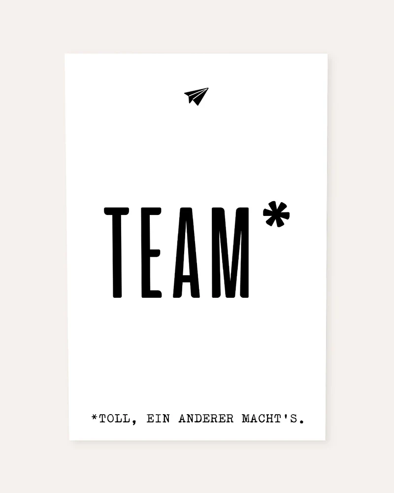 Team - Poster