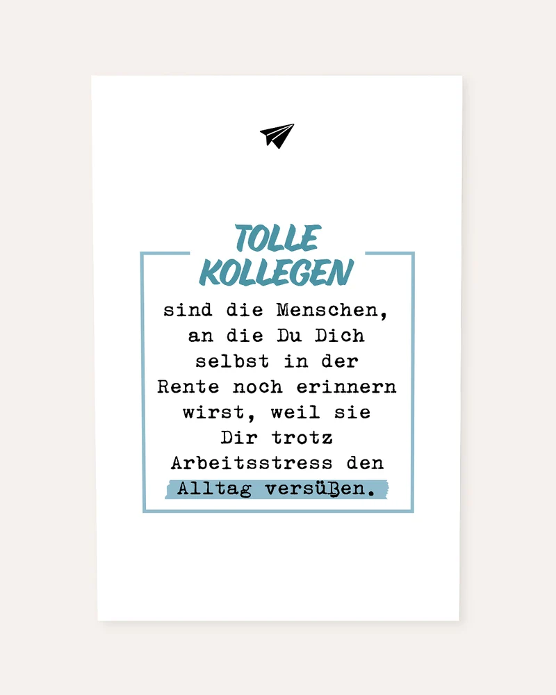 Tolle Kollegen - Poster