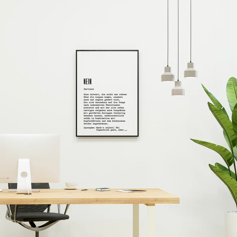 Definition Nein - Poster