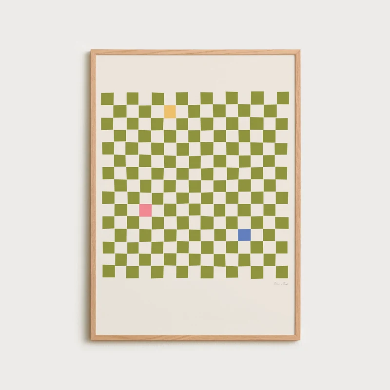 Rutig olive
