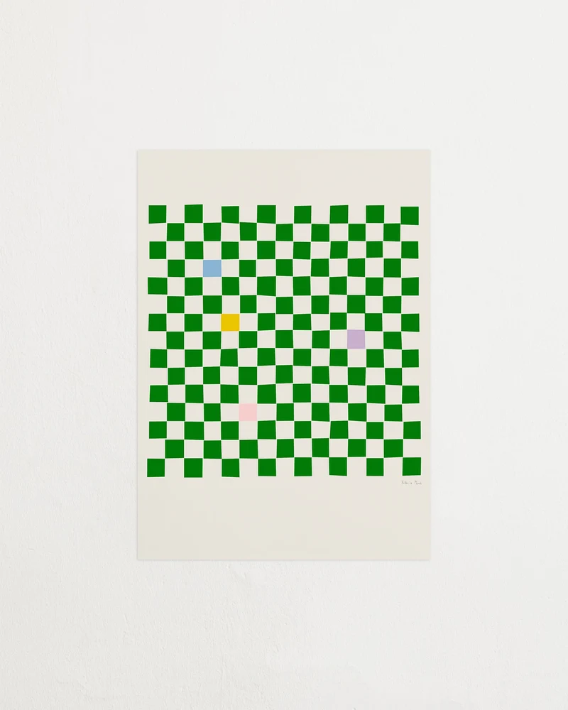 Rutig verde