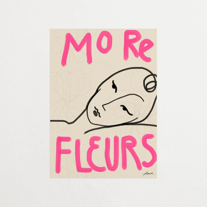 More fleurs pink