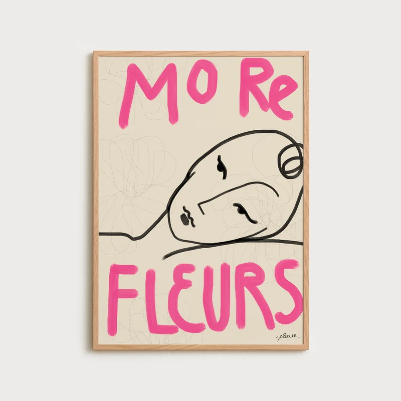 More fleurs pink