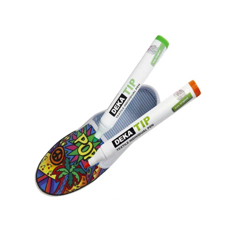 Deka | DEKA-Tip Stoffmalstift farbstarker Textilstift für helle Stoffe, wasch- & lichtecht