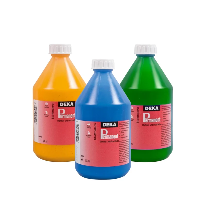 Deka | Permanent Stoffmalfarbe 500 ml für helle Stoffe