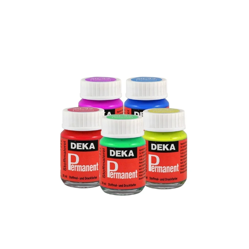 Deka | Permanent Stoffmalfarbe 25 ml für helle Stoffe