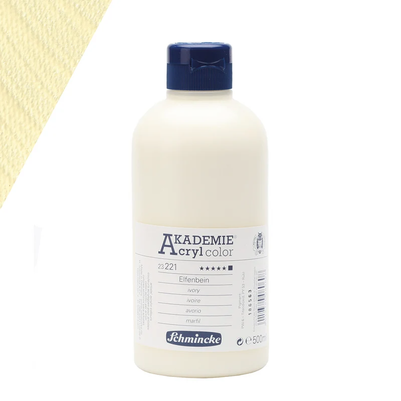 Schmincke | AKADEMIE Acryl color Acrylfarbe 500ml Flaschen