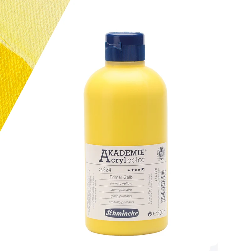 Schmincke | AKADEMIE Acryl color Acrylfarbe 500ml Flaschen