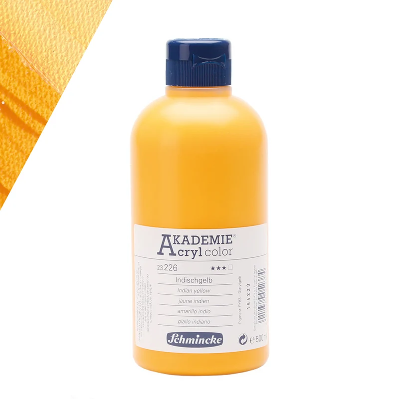 Schmincke | AKADEMIE Acryl color Acrylfarbe 500ml Flaschen