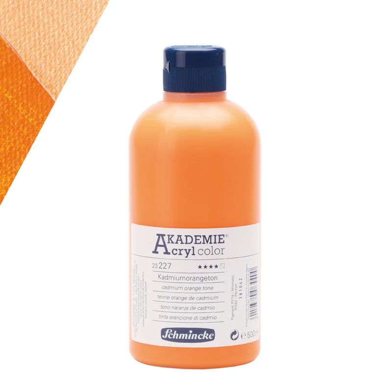 Schmincke | AKADEMIE Acryl color Acrylfarbe 500ml Flaschen