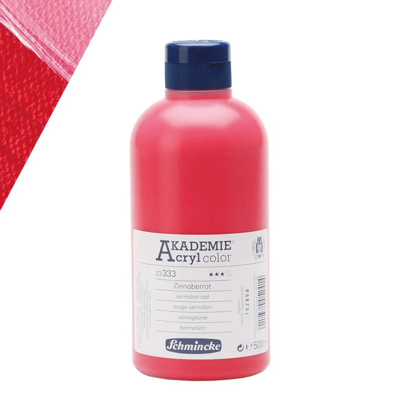 Schmincke | AKADEMIE Acryl color Acrylfarbe 500ml Flaschen