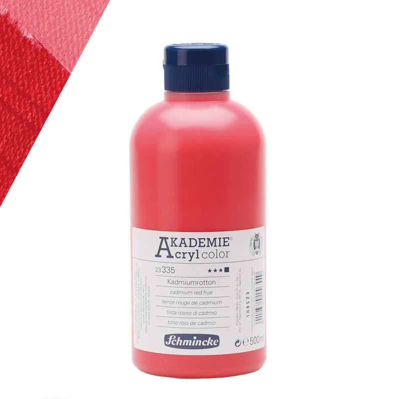 Schmincke | AKADEMIE Acryl color Acrylfarbe 500ml Flaschen