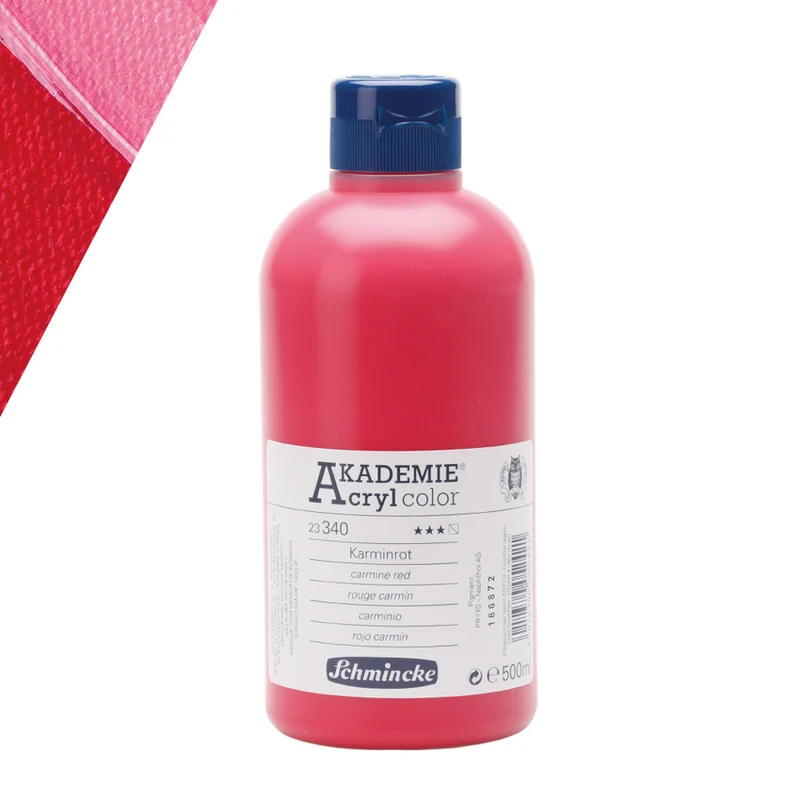 Schmincke | AKADEMIE Acryl color Acrylfarbe 500ml Flaschen