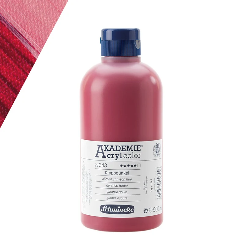 Schmincke | AKADEMIE Acryl color Acrylfarbe 500ml Flaschen
