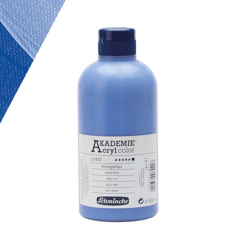 Schmincke | AKADEMIE Acryl color Acrylfarbe 500ml Flaschen